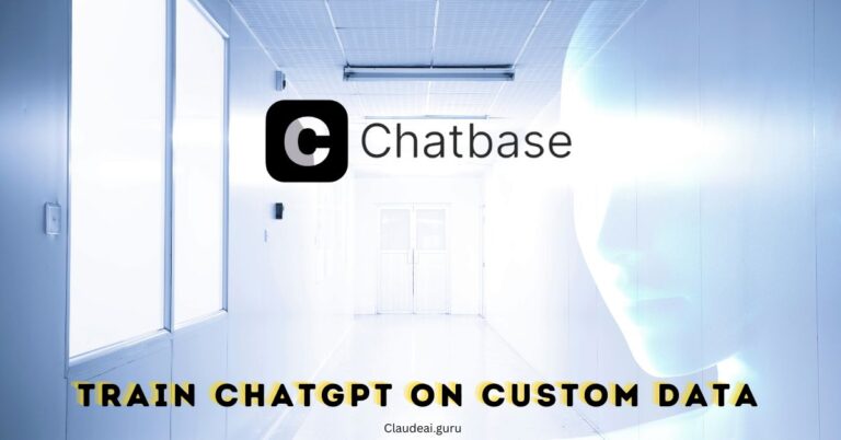 Chatbase AI to train on custom chat gpt data