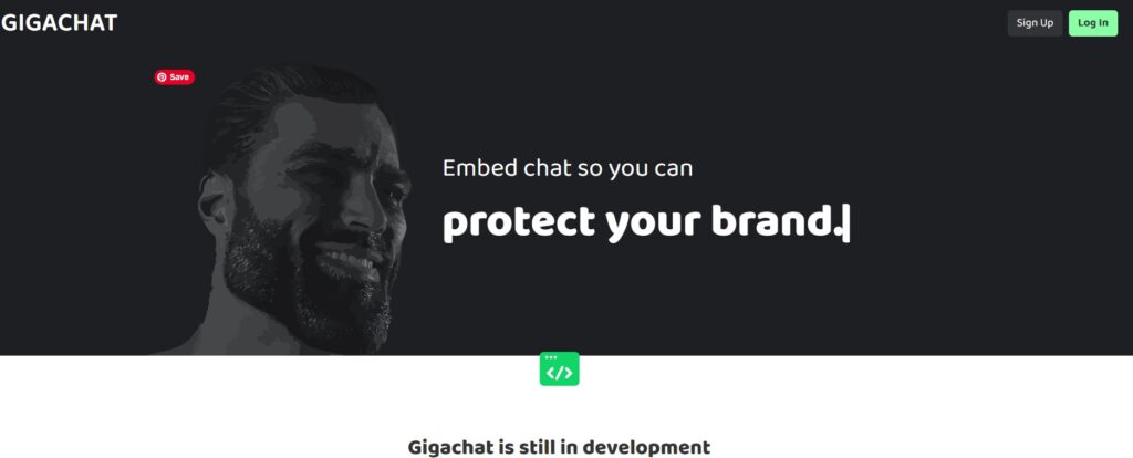 gigachat ai chatbot login page