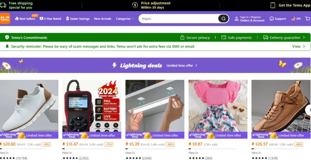 Selling Digital Products on Temu