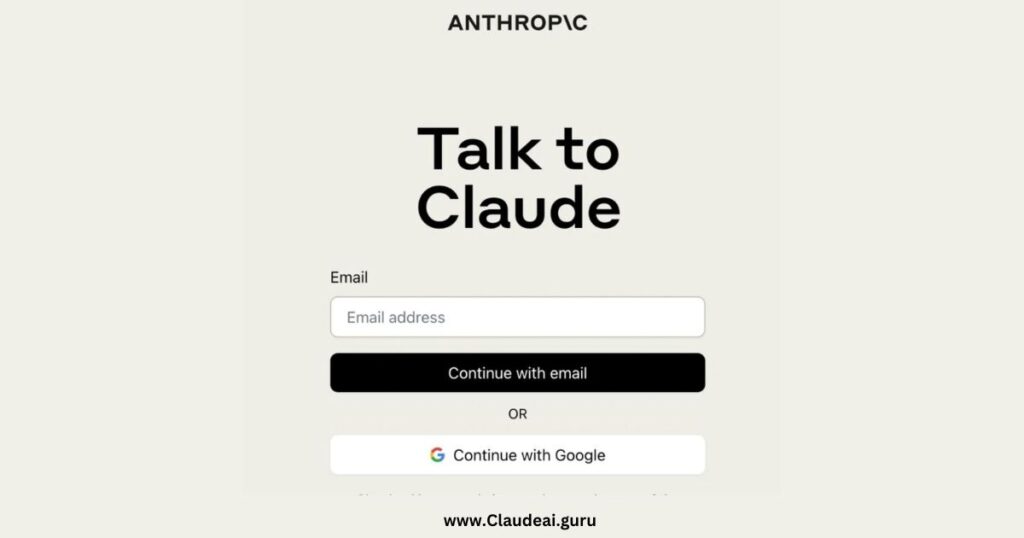 Talk to Claude ai