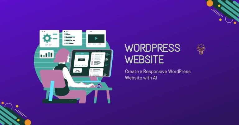 How to Create a Responsive WordPress Website with AI